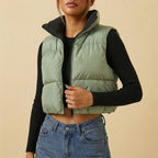 Bodywarmer Dames Dubbelzijdig Kort | Voor Dagelijks Gebruik