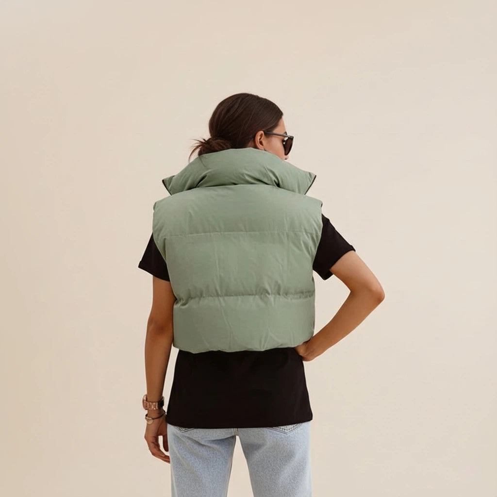 Bodywarmer Dames Dubbelzijdig Kort | Voor Dagelijks Gebruik