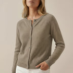 Vest Dames Met V-Hals En Knopen | Dagelijks Gebruik