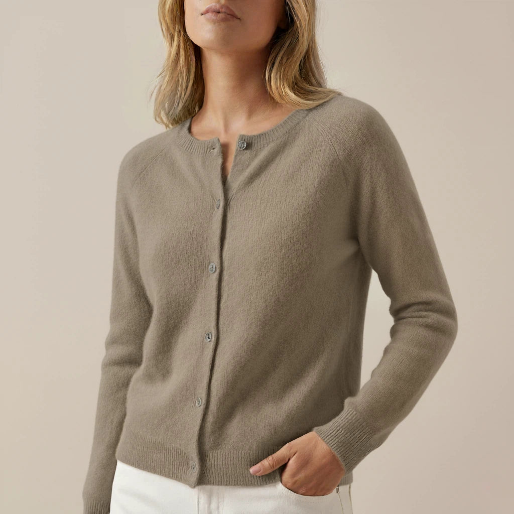 Vest Dames Met V-Hals En Knopen | Dagelijks Gebruik