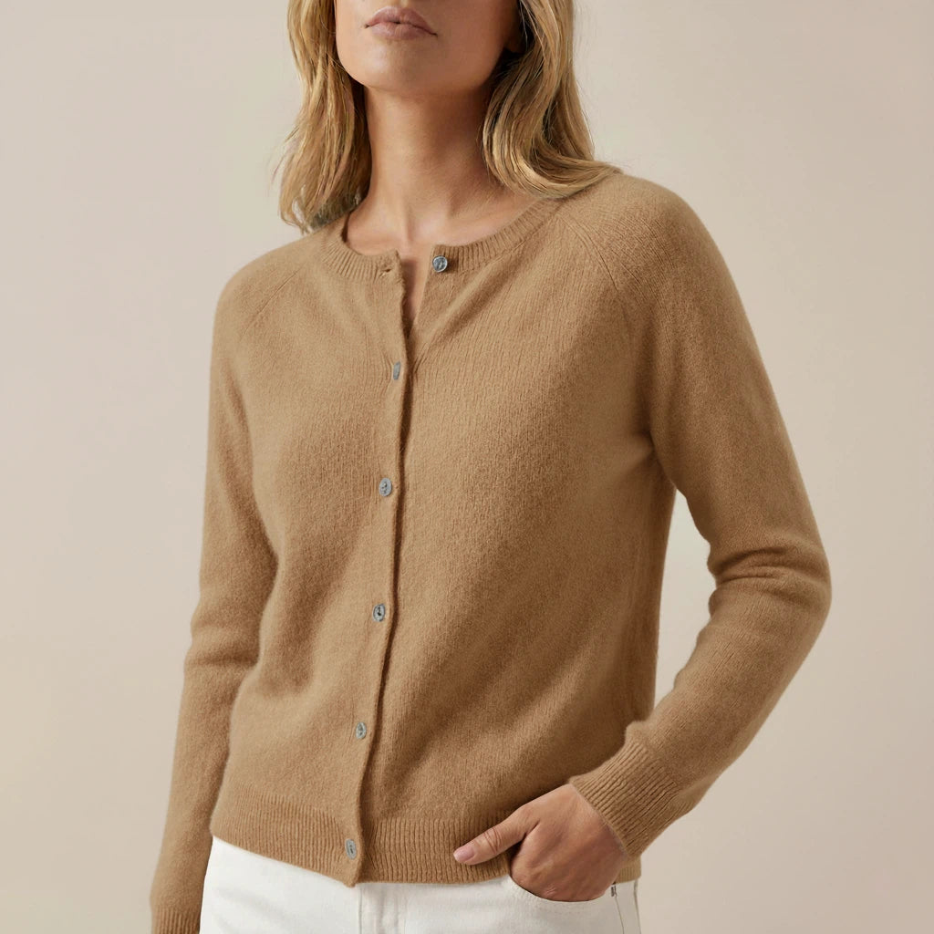 Vest Dames Met V-Hals En Knopen | Dagelijks Gebruik