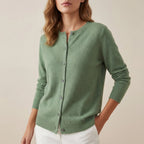 Vest Dames Met V-Hals En Knopen | Dagelijks Gebruik