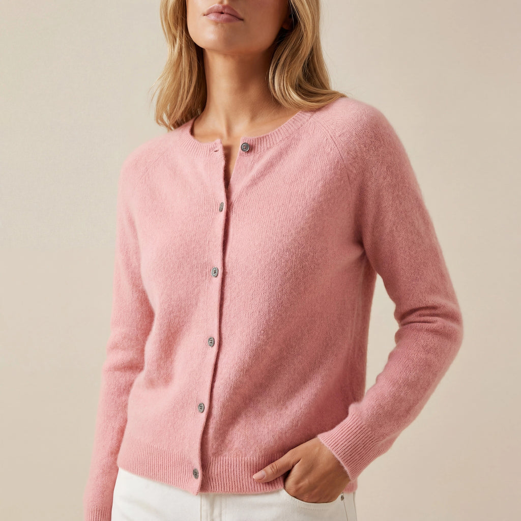 Vest Dames Met V-Hals En Knopen | Dagelijks Gebruik