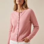 Vest Dames Met V-Hals En Knopen | Dagelijks Gebruik