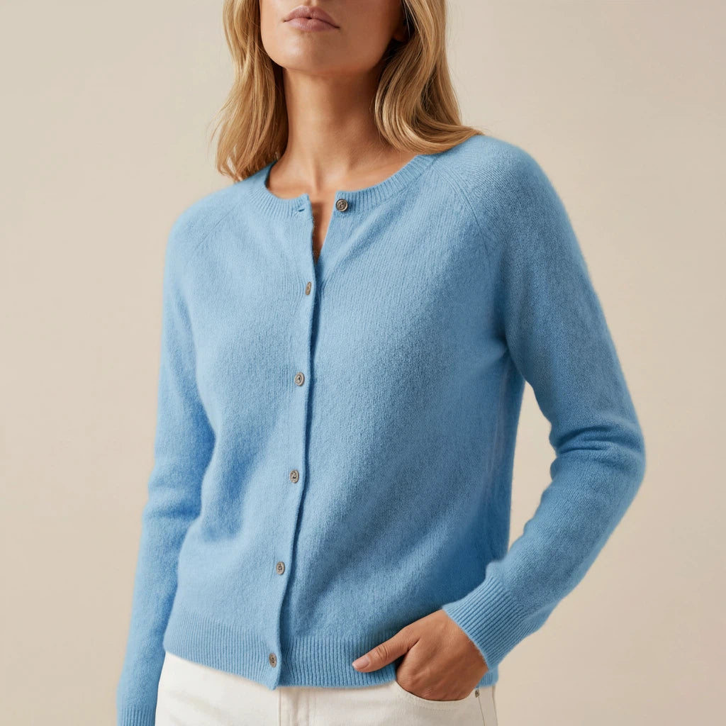 Vest Dames Met V-Hals En Knopen | Dagelijks Gebruik