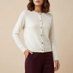 Vest Dames Met V-Hals En Knopen | Dagelijks Gebruik