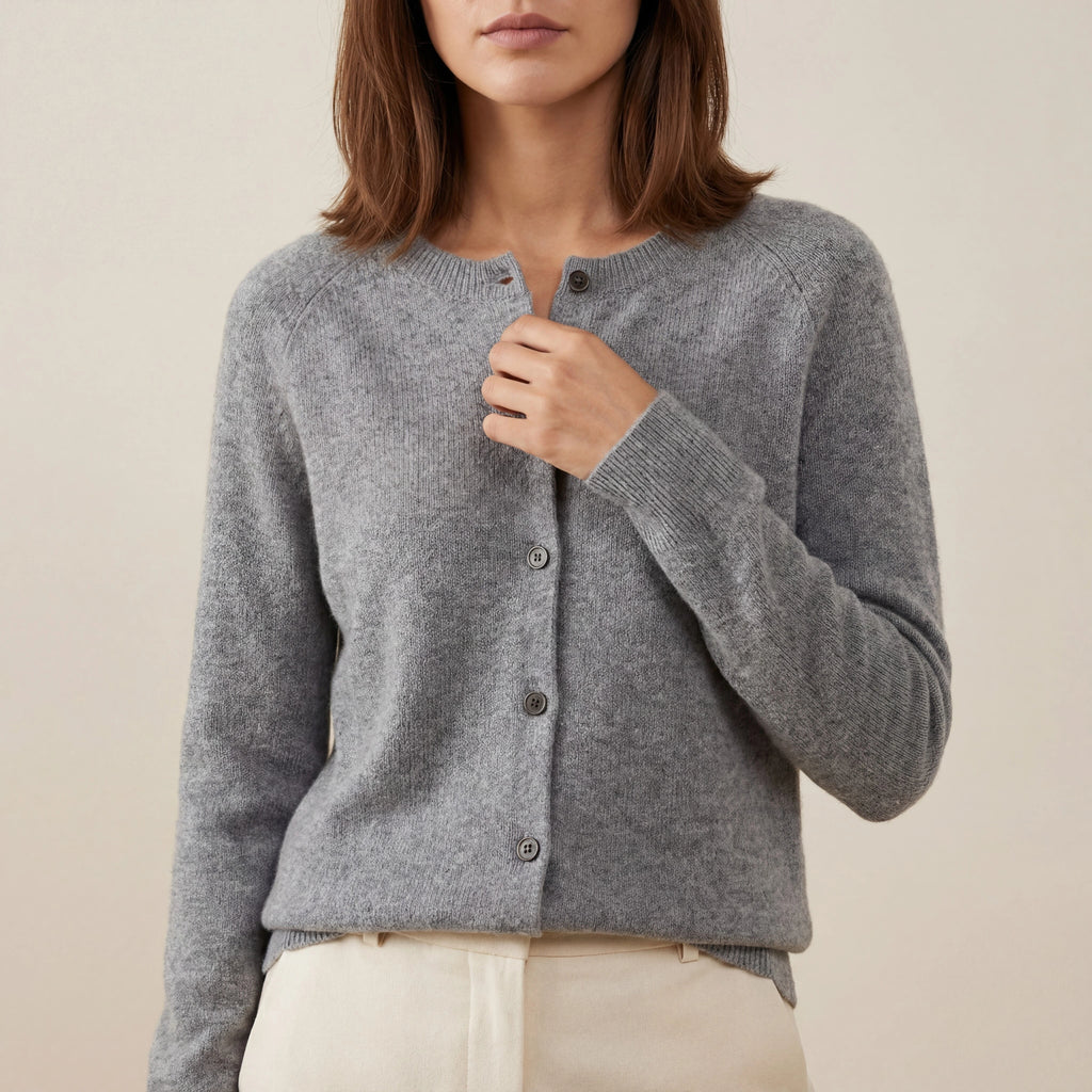 Vest Dames Met V-Hals En Knopen | Dagelijks Gebruik