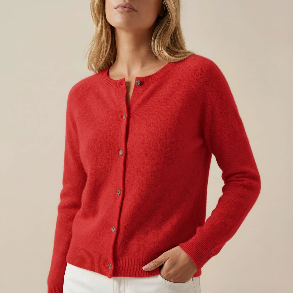 Vest Dames Met V-Hals En Knopen | Dagelijks Gebruik