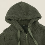 Dames Vest met Capuchon Synthetische Vezeltextuur | Dagelijks Gebruik