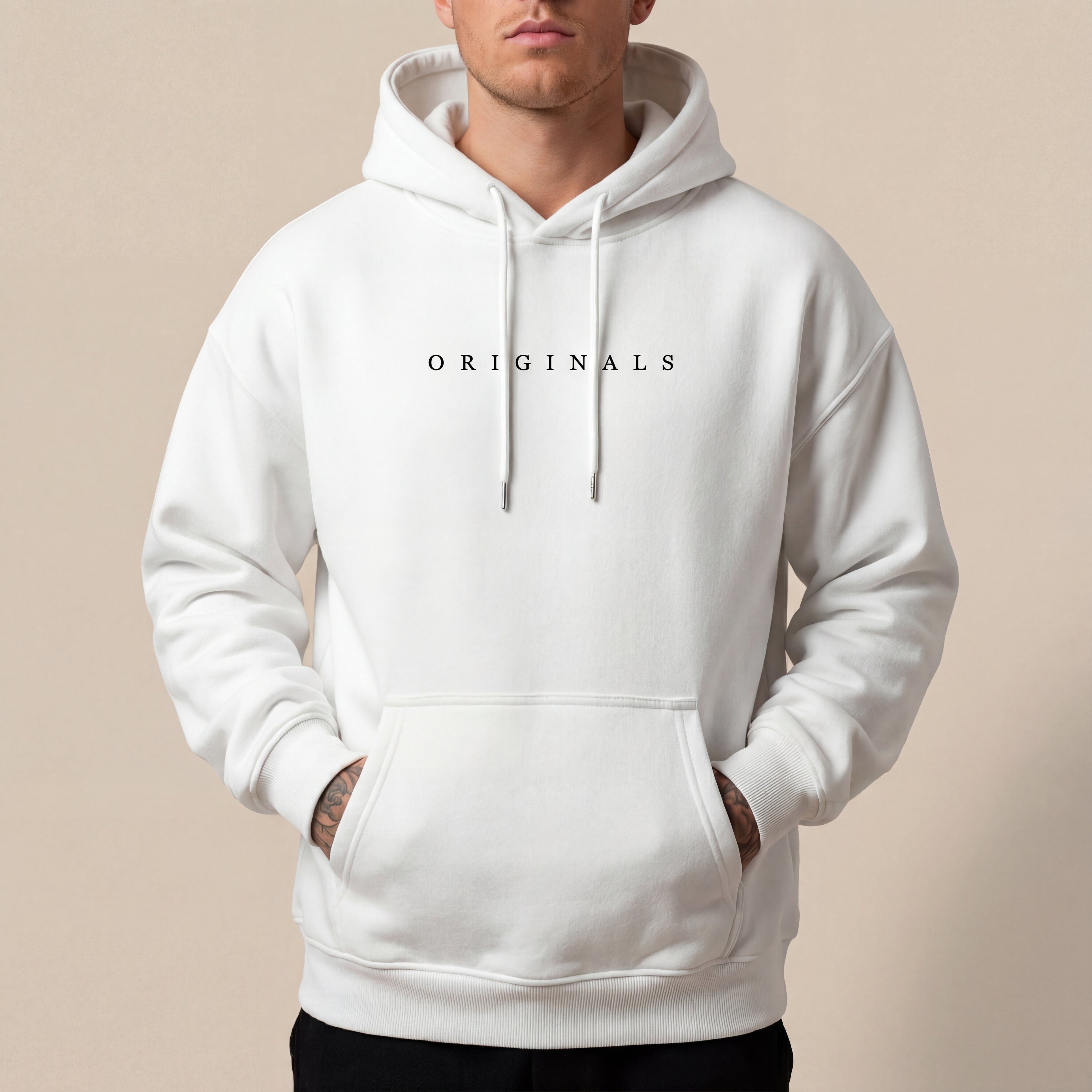 Heren Hoodie Met Capuchon En Print | Geschikt Voor Voorjaar En Herfst