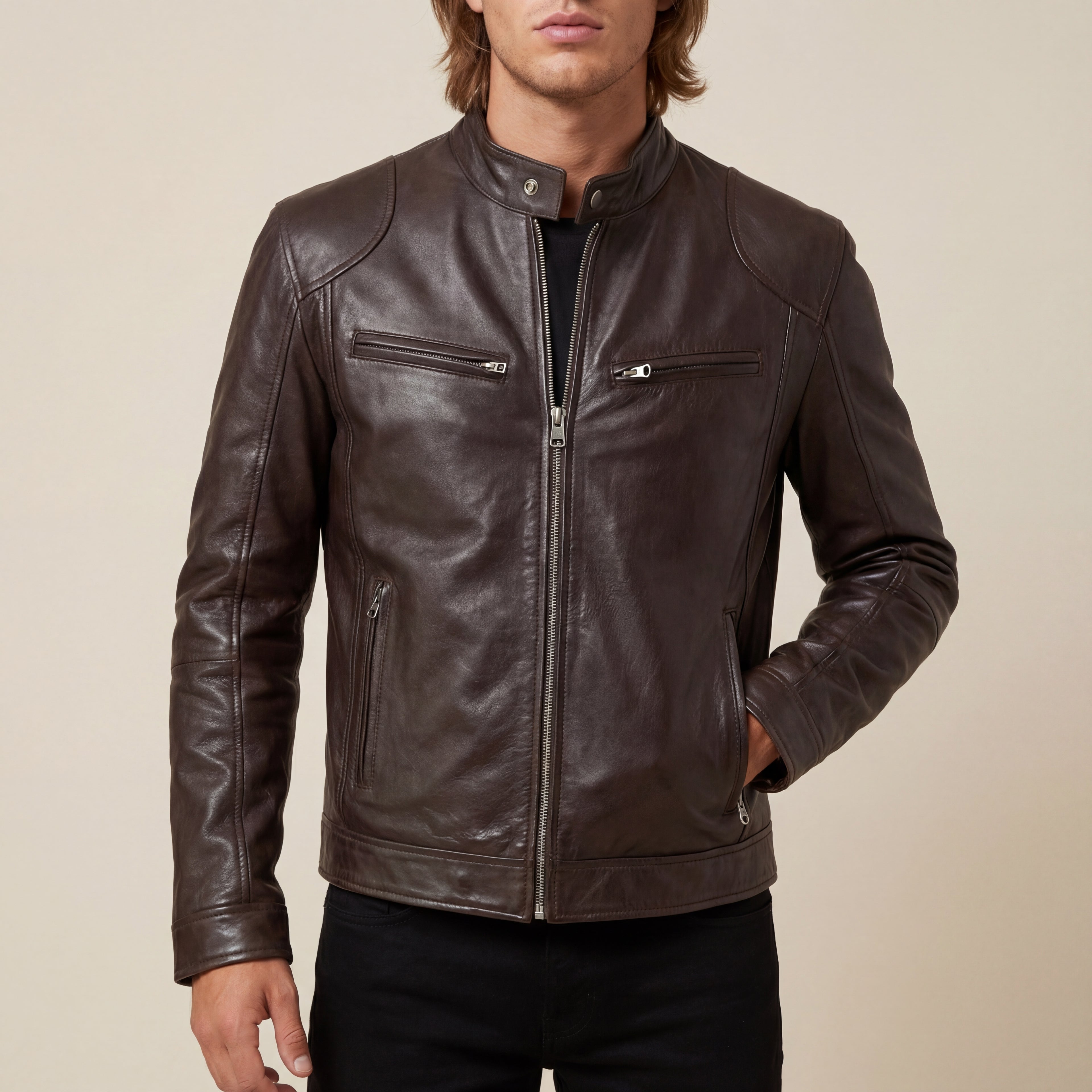 Heren Jack Met Rits | Voor Dagelijks Gebruik In Koude Seizoenen