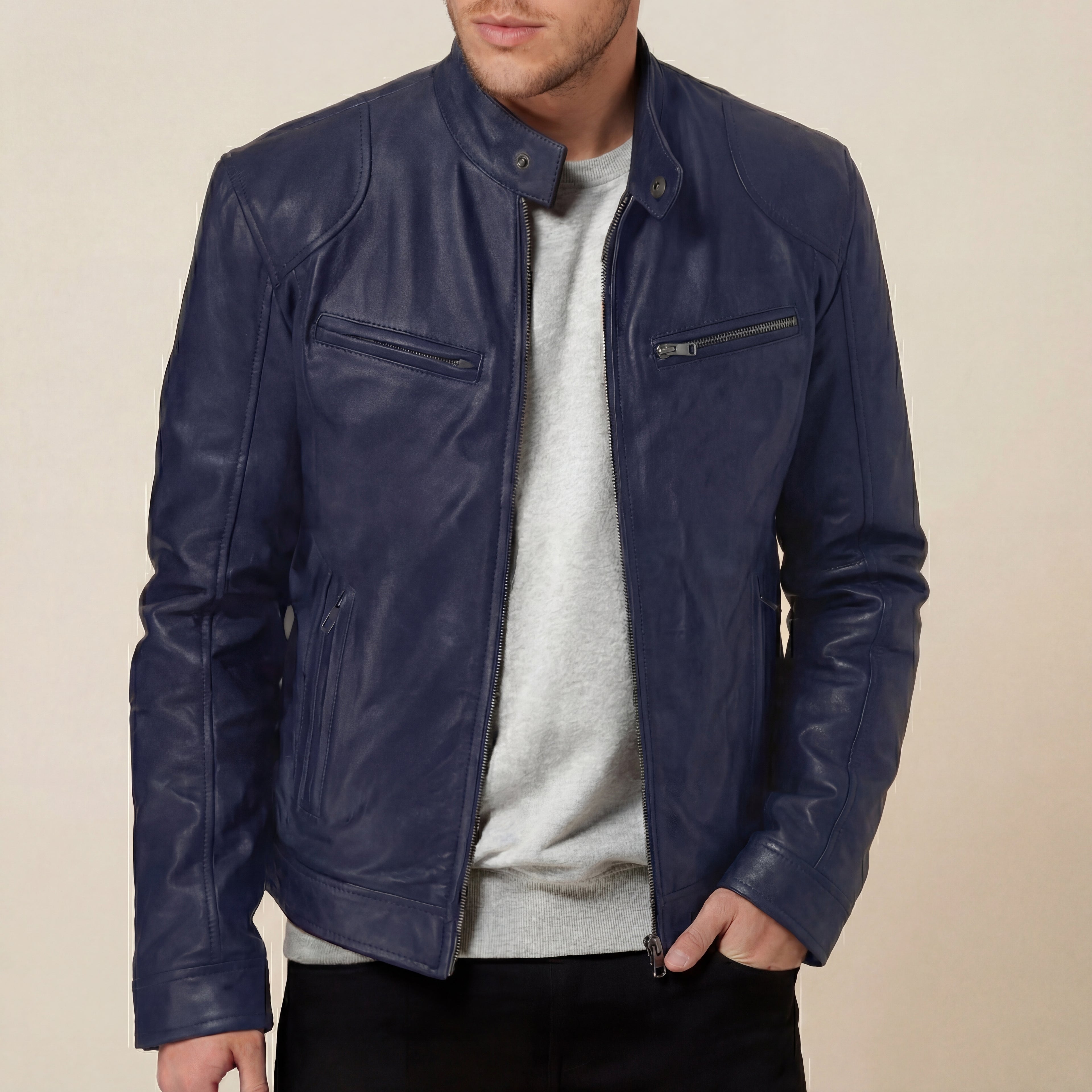 Heren Jack Met Rits | Voor Dagelijks Gebruik In Koude Seizoenen