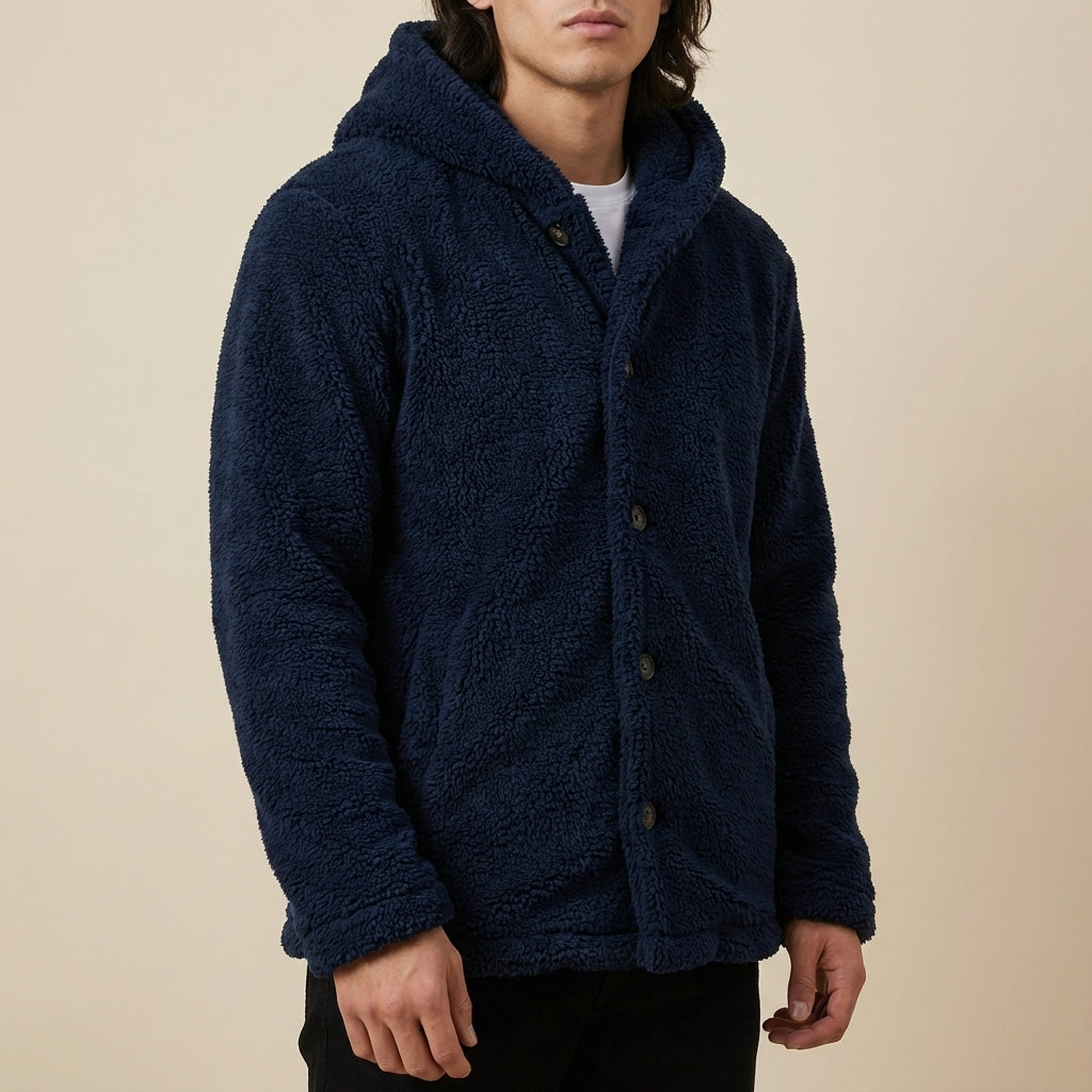 Herenjas met Capuchon Synthetische Vezel | Dagelijks Gebruik