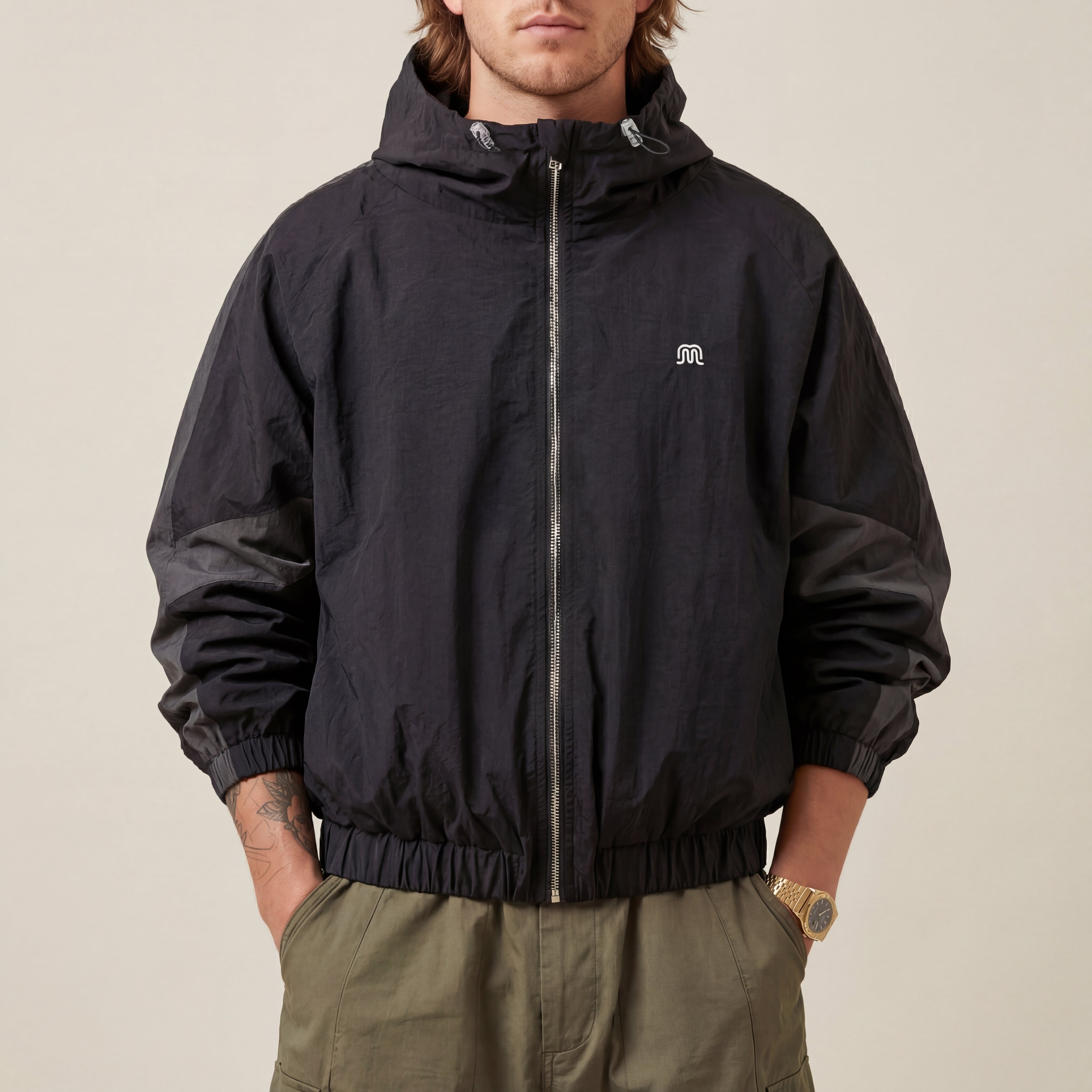 Heren Jas Met Kleurvlakken | Voor dagelijks gebruik