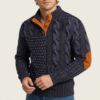 Heren Trui Half Zip Gebreid | Casual winterstijl