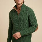 Heren Trui Half Zip Gebreid | Casual winterstijl