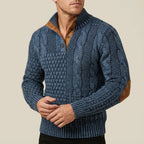 Heren Trui Half Zip Gebreid | Casual winterstijl