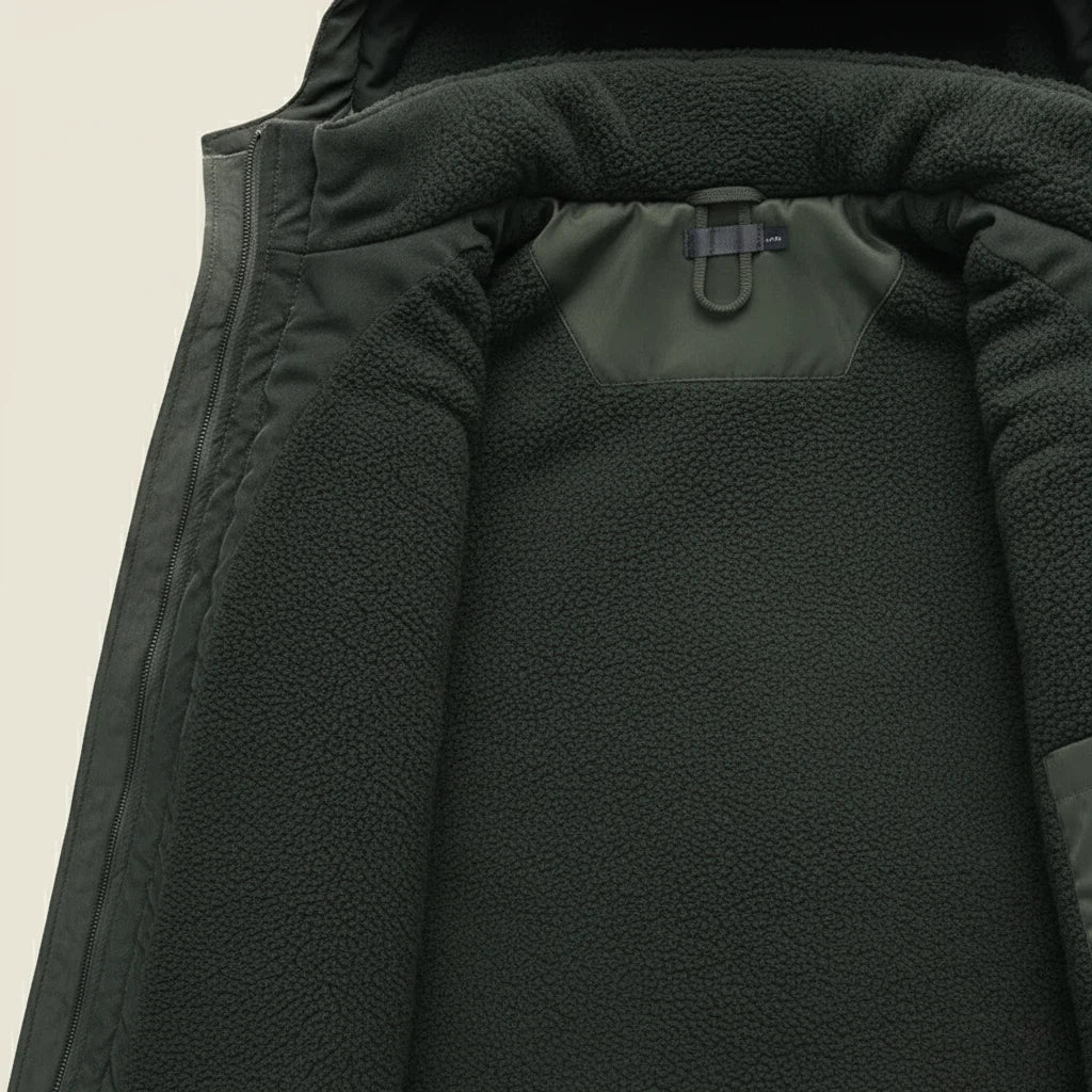 Heren Winterjas Met Voering En Capuchon | Geschikt voor koude dagen