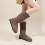 Hoge Dameslaarzen Met Synthetische Voering | Geschikt Voor Herfst En Winter