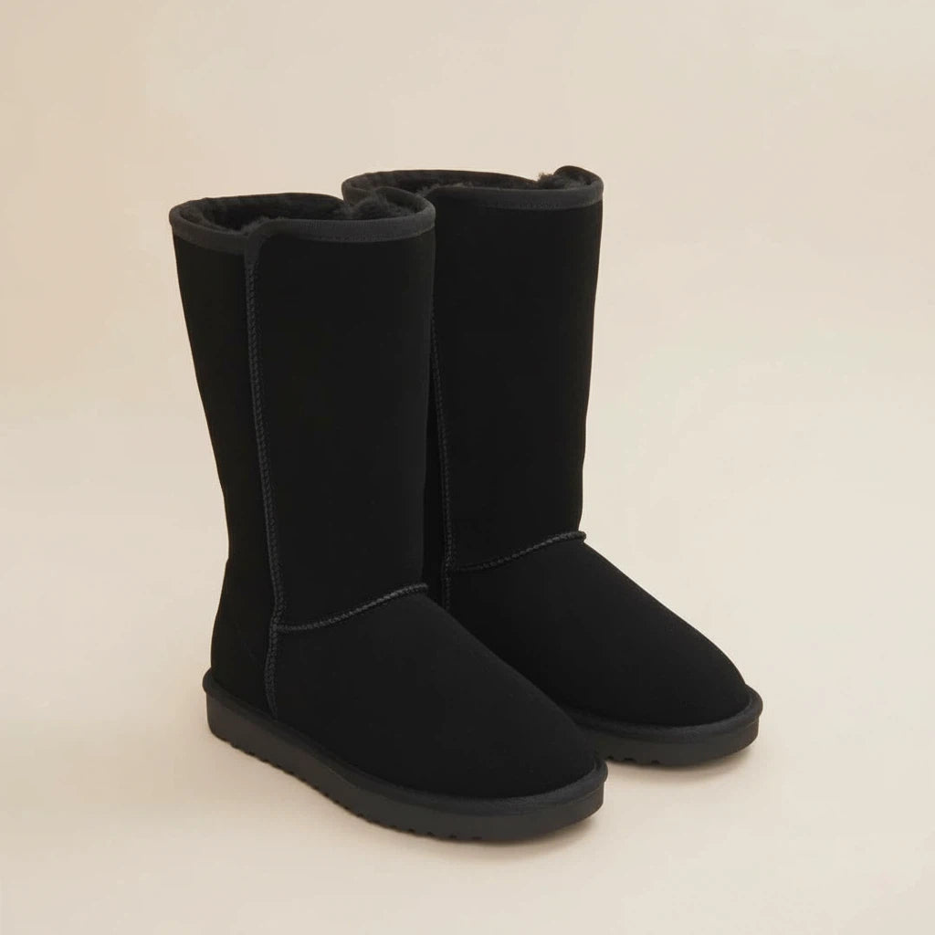 Hoge Dameslaarzen Met Synthetische Voering | Geschikt Voor Herfst En Winter