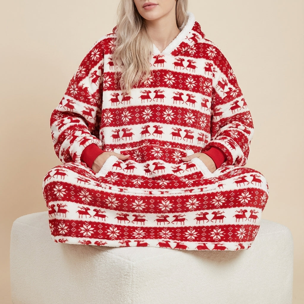 Hoodie Deken Dames Oversized Synthetisch | Thuisgebruik