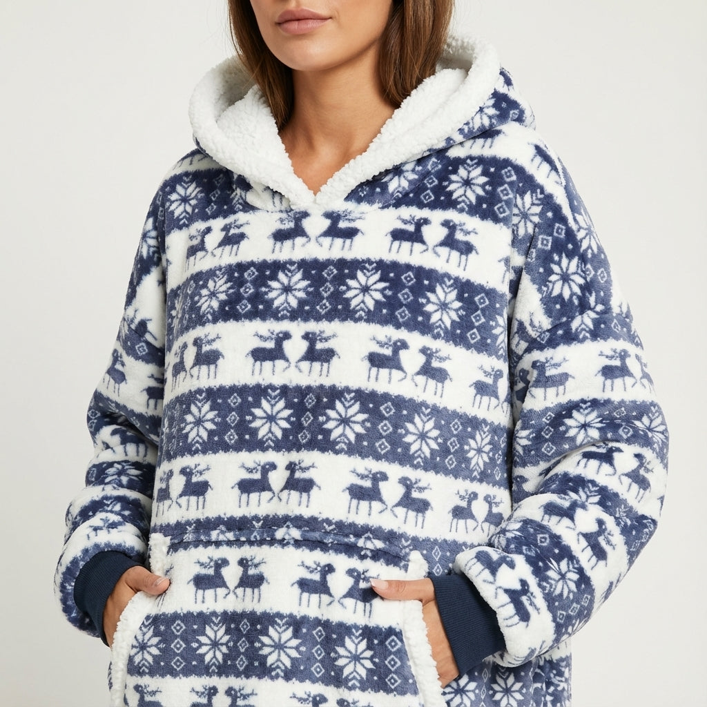 Hoodie Deken Dames Oversized Synthetisch | Thuisgebruik