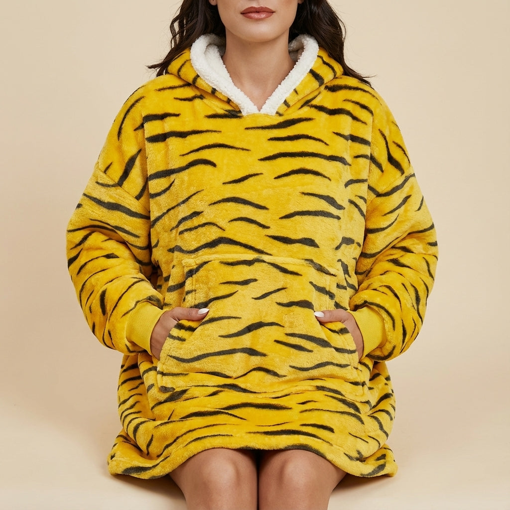 Hoodie Deken Dames Oversized Synthetisch | Thuisgebruik