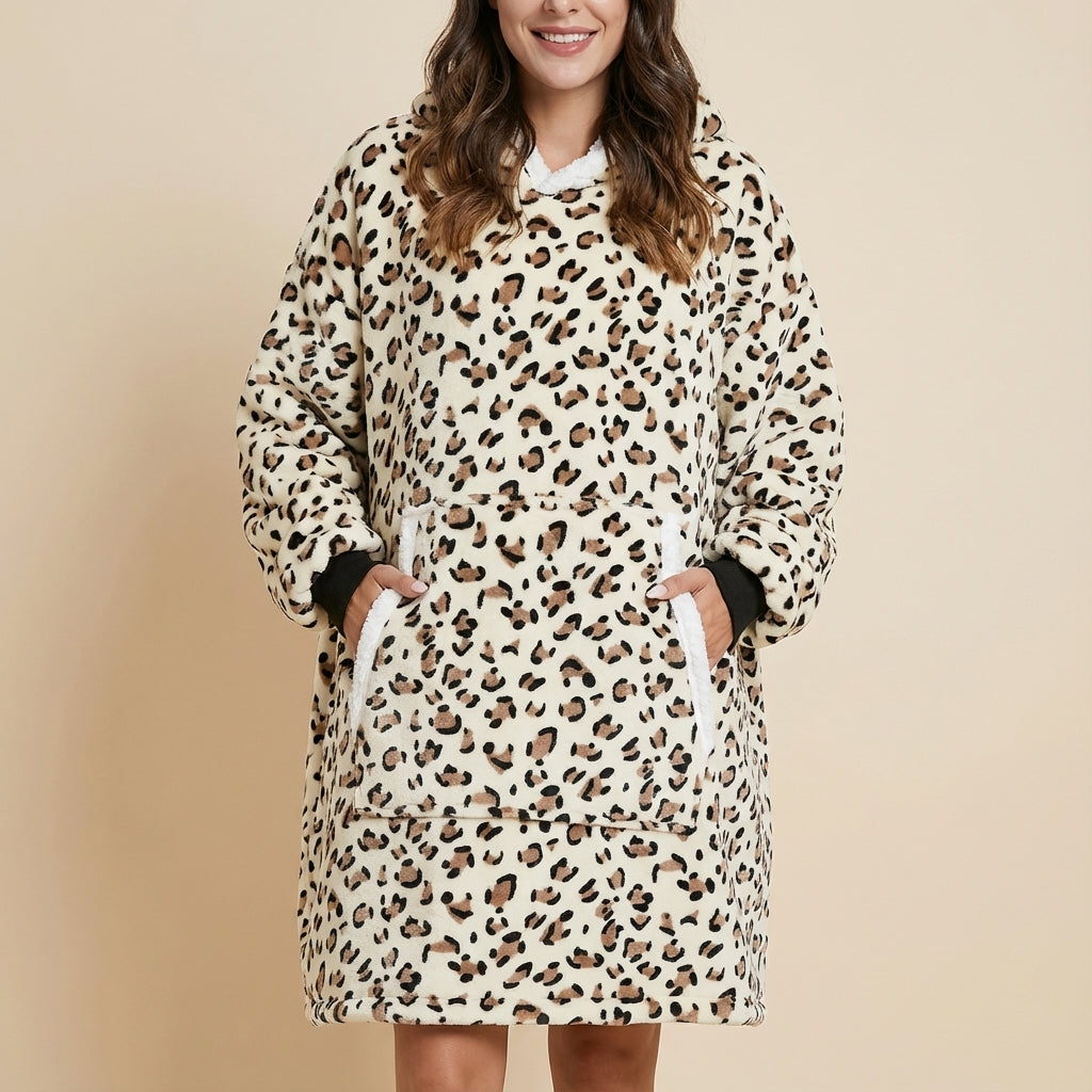 Hoodie Deken Dames Oversized Synthetisch | Thuisgebruik