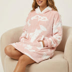 Hoodie Deken Dames Oversized Synthetisch | Thuisgebruik