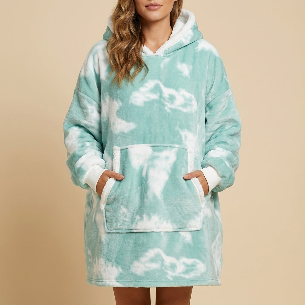 Hoodie Deken Dames Oversized Synthetisch | Thuisgebruik