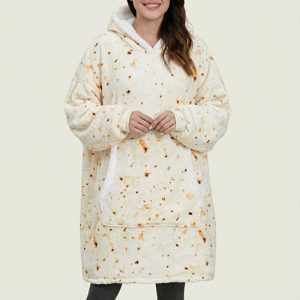 Hoodie Deken Dames Oversized Synthetisch | Thuisgebruik