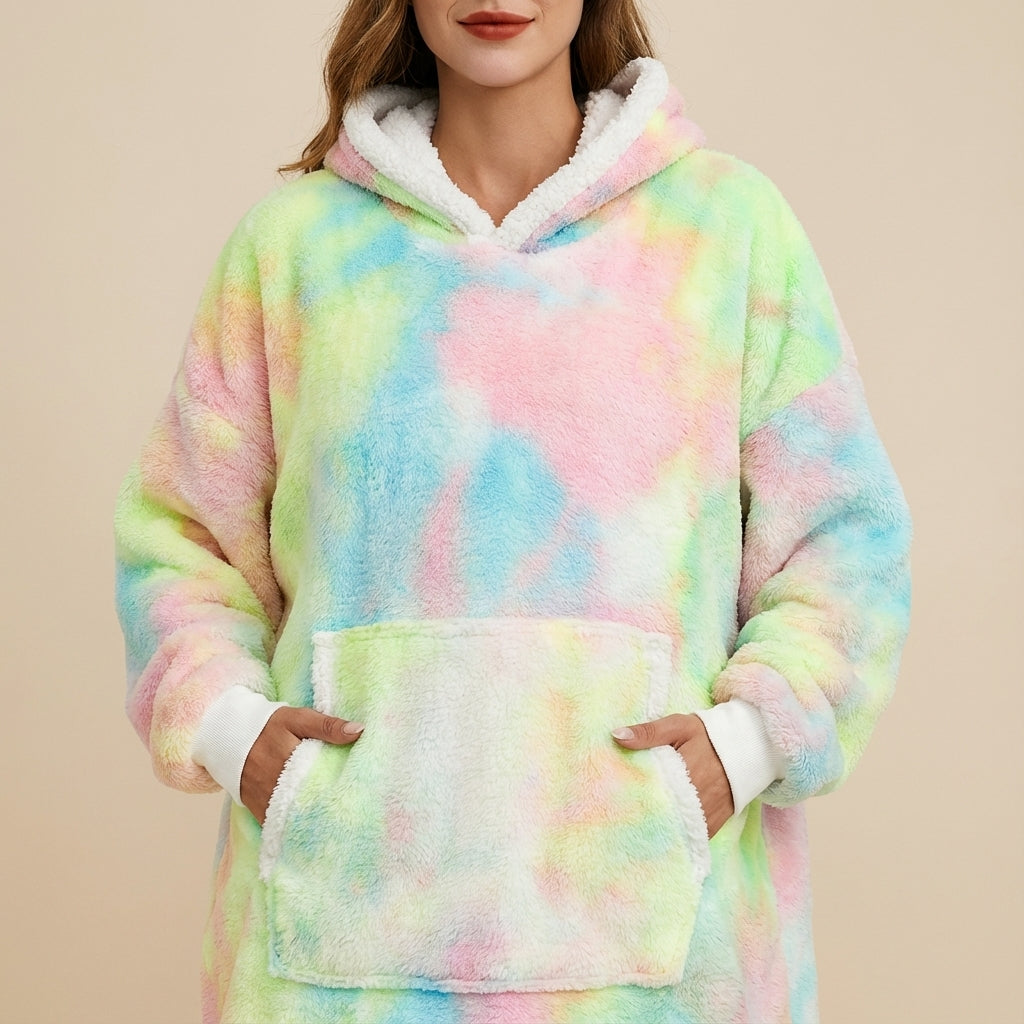 Hoodie Deken Dames Oversized Synthetisch | Thuisgebruik