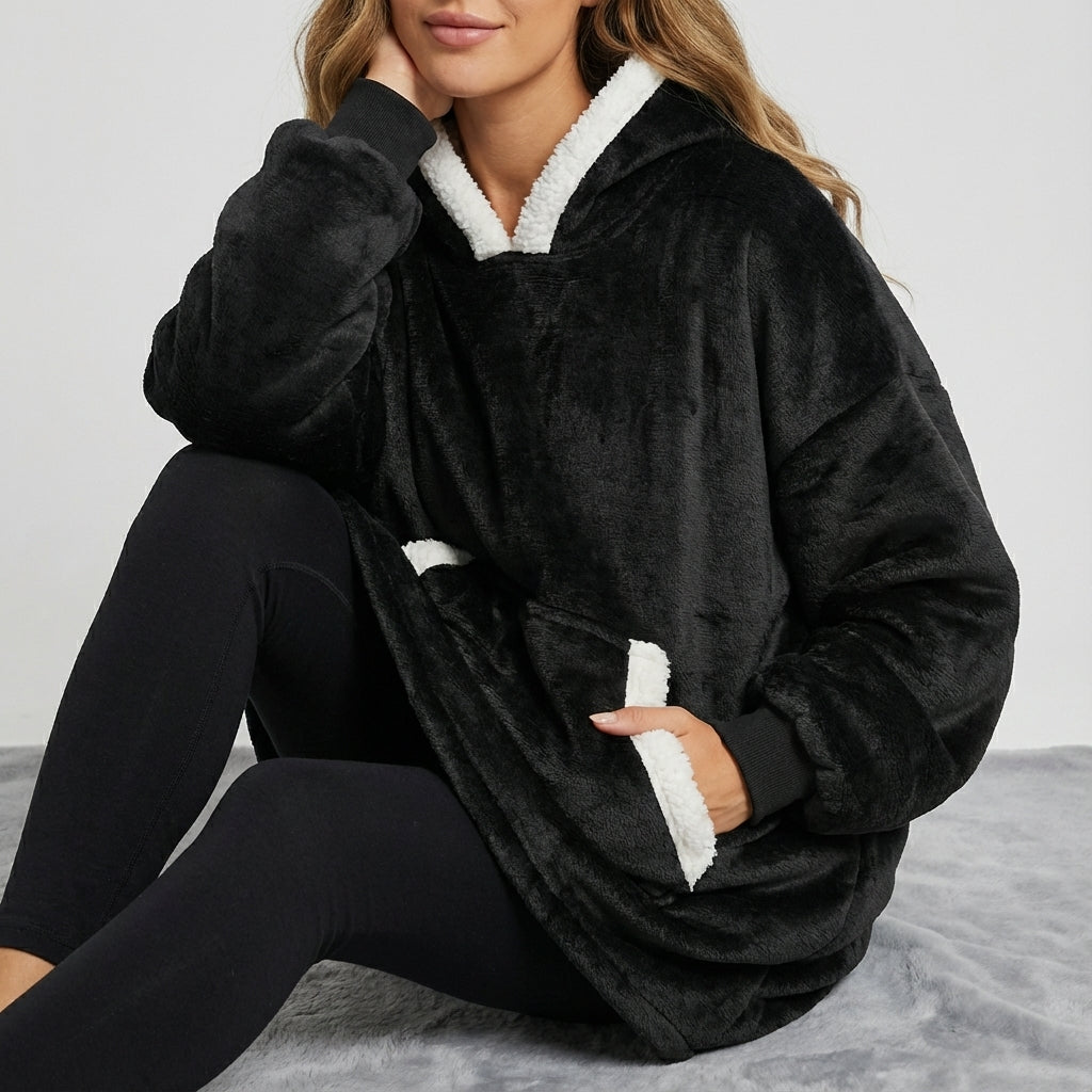 Hoodie Deken Dames Oversized Synthetisch | Thuisgebruik