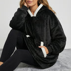 Hoodie Deken Dames Oversized Synthetisch | Thuisgebruik