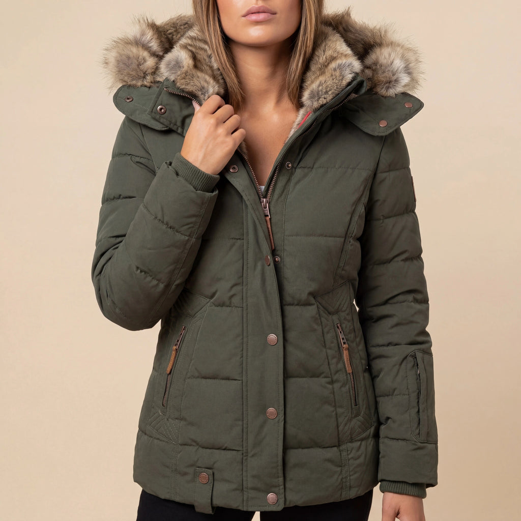 Jas Dames Met Capuchon Praktisch Ontwerp | Geschikt voor koude dagen