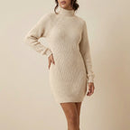 Trui jurk dames colkraag | Dagelijks gebruik