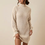 Trui jurk dames colkraag | Dagelijks gebruik