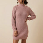 Trui jurk dames colkraag | Dagelijks gebruik