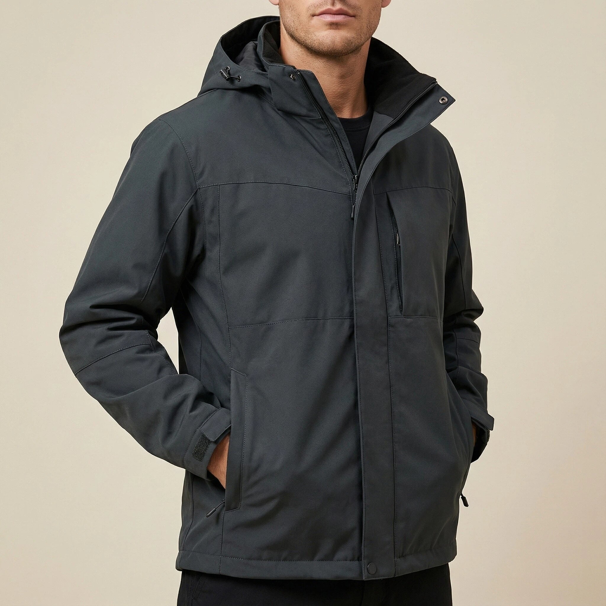 Winterjas Heren Functioneel Design | Buitengebruik