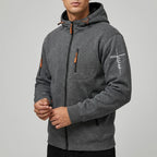 Winterjas Heren met Capuchon en Rits | Casual buitengebruik