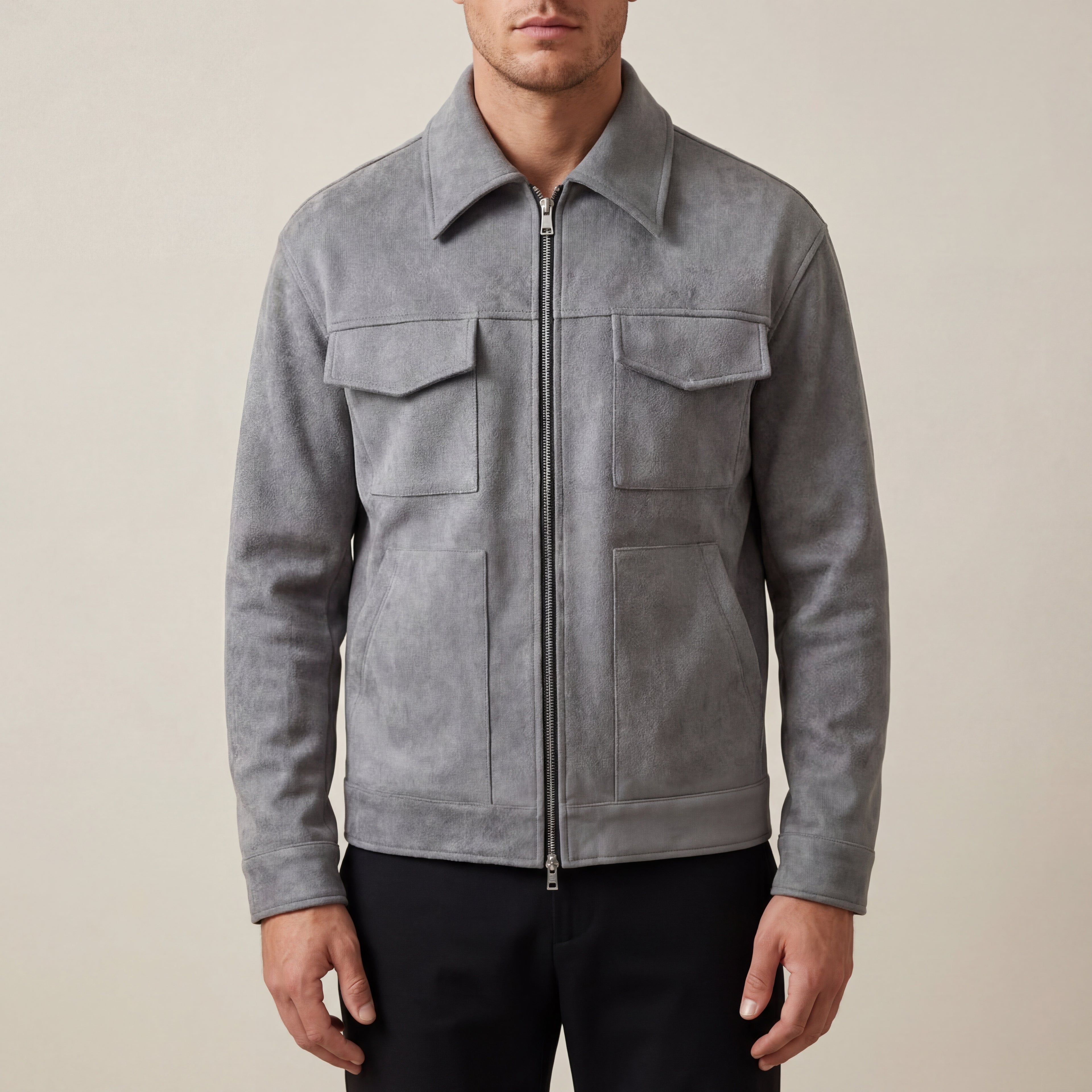 Winterjas Heren Met Rits | Voor Dagelijks Gebruik In Koude Seizoenen