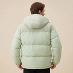 Winterjas Heren Puffer Design met Capuchon | Outdoor & Dagelijks Gebruik