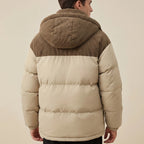 Winterjas Heren Puffer Design met Capuchon | Outdoor & Dagelijks Gebruik
